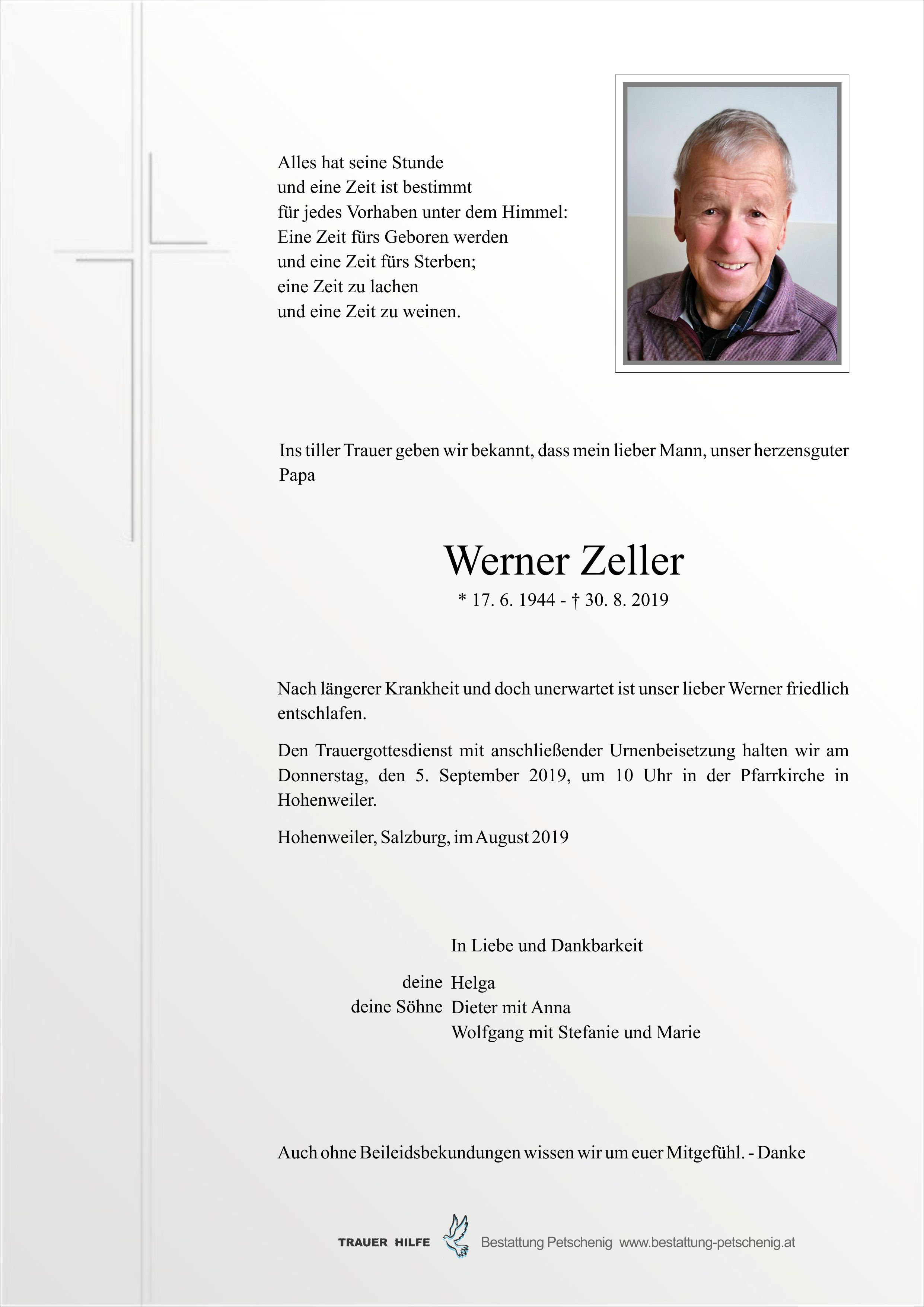 Werner Zeller